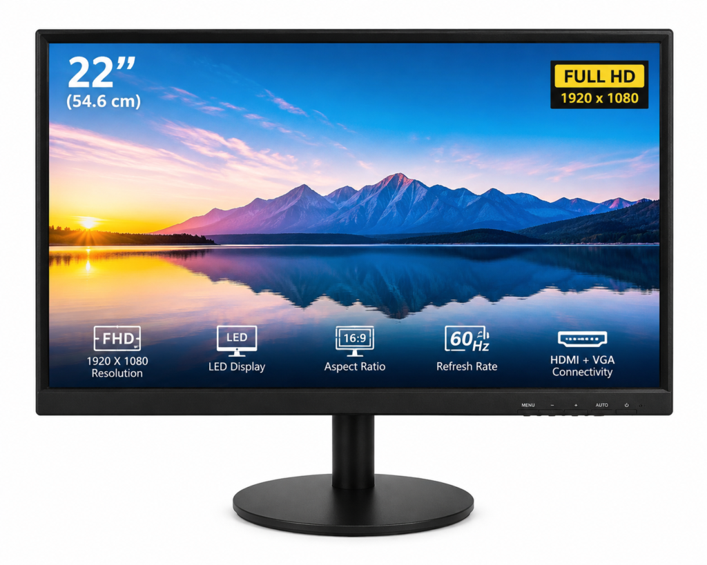 22-inch Full HD Monitor